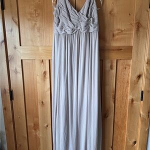 Elegant Cream Maxi Dress